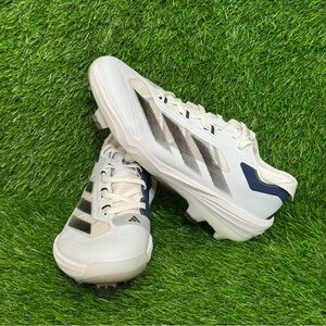 Size 8.5 - Adidas Adizero Impact TPU White Blue Black Baseball Cleats -  IH3461